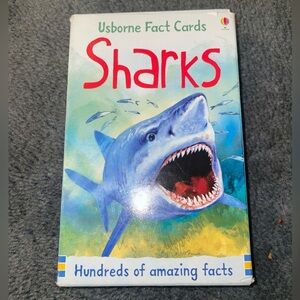Usborne Fact Cards SHARKS by Clarke, Phillip Cards